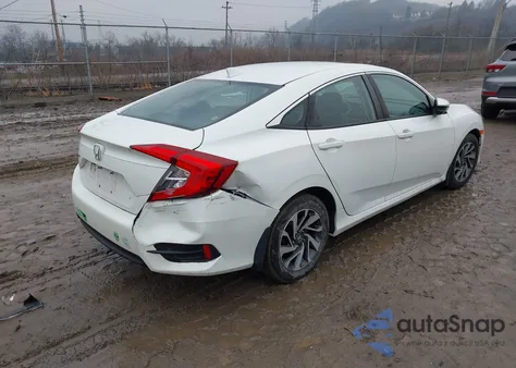2017 Honda Civic Ex z USA, uszkodzony, nr VIN 2HGFC2F70HH543763